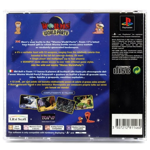 Worms World Party (PS1) - Image 2
