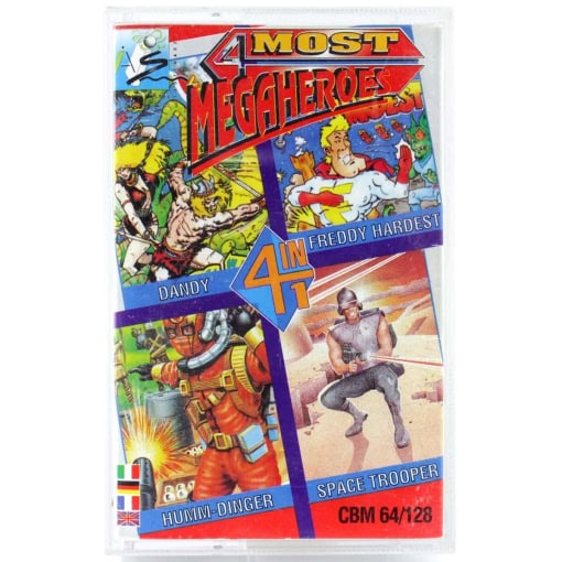 4 Most Megaheroes (C64, Cassette)