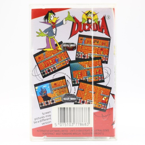 Count Duckula in No Sax Please - We're Egyptian (C64 Cassette) - Image 2