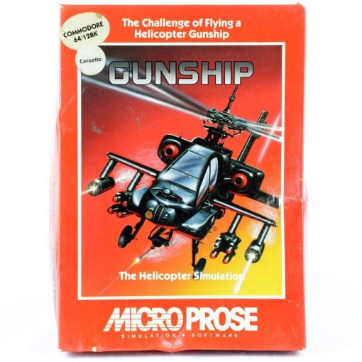 Gunship (C64 Cassette)
