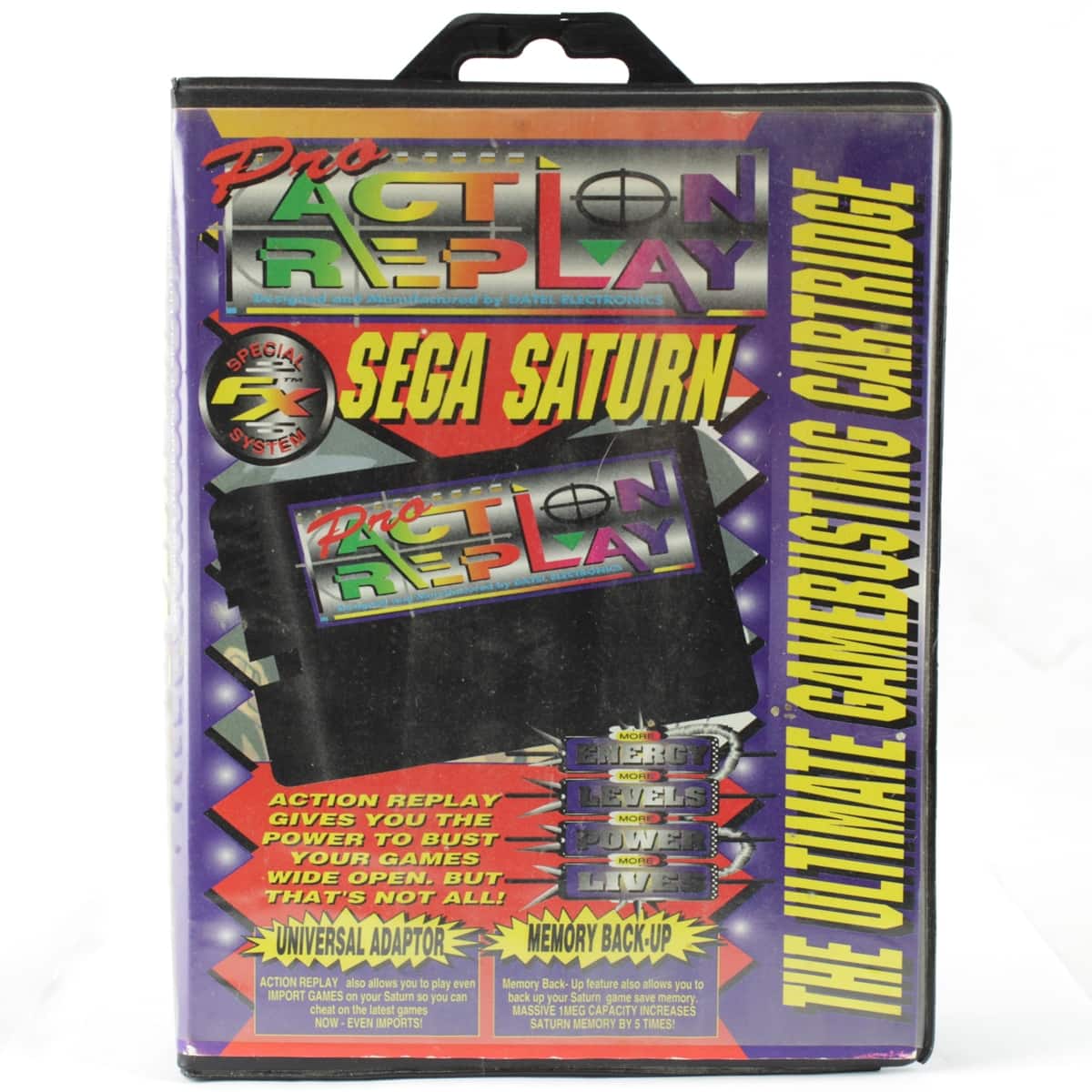 Action Replay 4 In 1 Pour Sega Saturn - Accessoire Datel - Sans Boîte