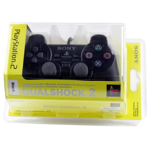 Sony PlayStation 2 DualShock 2 Controller Sort (Ny) - Image 3