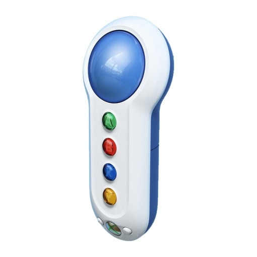 Xbox 360 Big Button Pad (Blå) u. receiver
