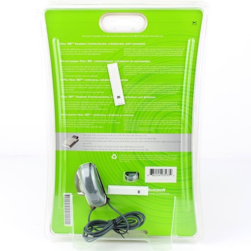 Microsoft Xbox 360 Headset med ledning (Hvid) - Image 2