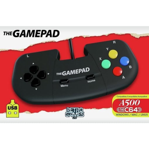 The Gamepad til Amiga 500 Mini og PC