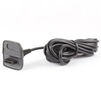Xbox 360 opladerkabel (Sort)