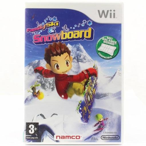 Family Ski & Snowboard (Nintendo Wii)