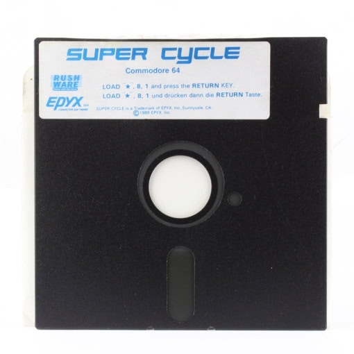 Super Cycle (Commodore 64, Disk)