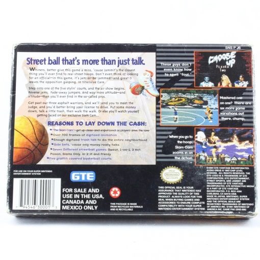 Jammit (SNES - Boxed - USA) - Image 2