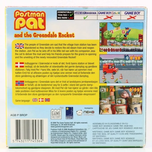 Postman Pat and the Greendale Rocket (Game Boy Advance) - Image 2