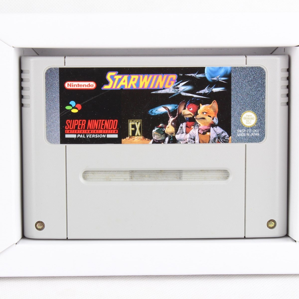 Notice/manuel Du Jeu Starwing Pour Super Nintendo (SNES) - Version SNSP-FO-FAH, Très Bon état