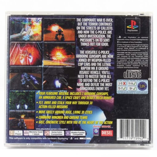 G-Police: Weapons of Justice (PS1) - Image 2