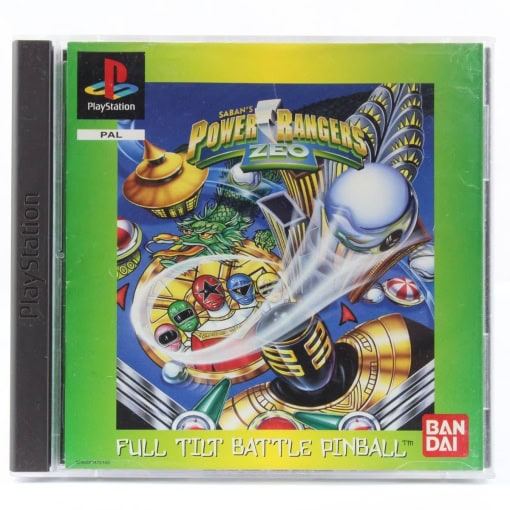 Power Rangers Zeo: Full Tilt Battle Pinball (PS1)