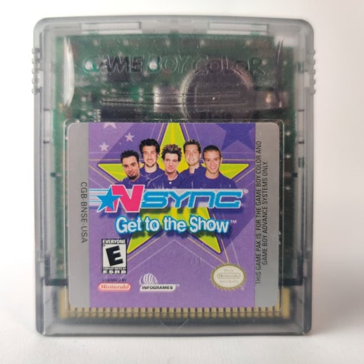NSYNC: Get to the Show (Game Boy Color)