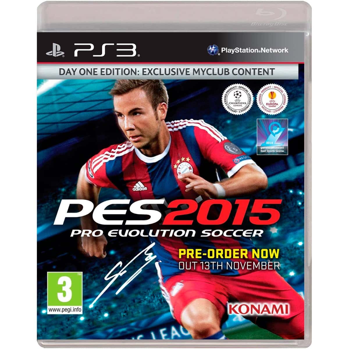 Pro Evolution Soccer 2015 - Day One Edition (PS3) - WTS Retro - Køb her
