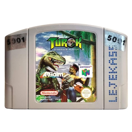Turok: Dinosaur Hunter - Udlejningskassette (Nintendo 64)