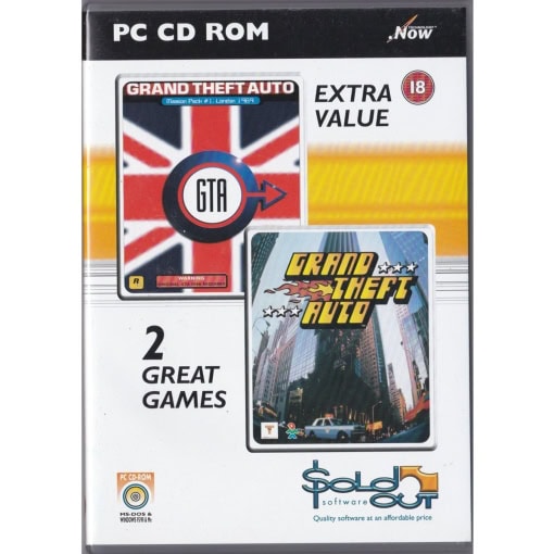Grand Theft Auto & GTA London (PC - Sold Out)