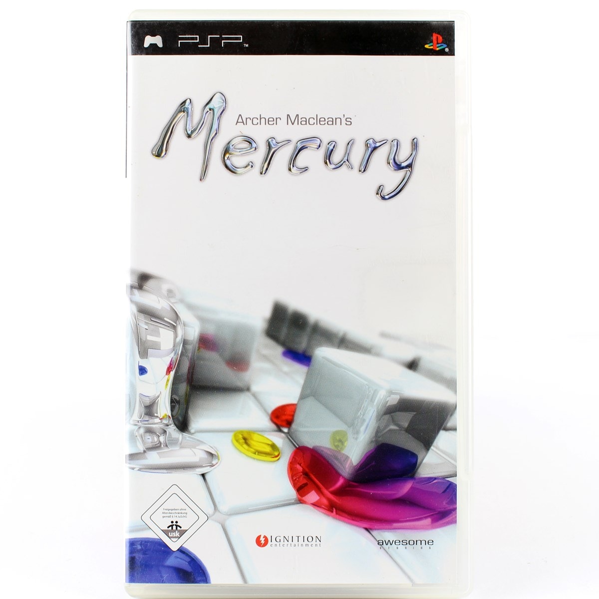 Jeu Vidéo Archer Maclean's Mercury - Pour PSP (Playstation Portable) - Version USA, Occasion Bon état