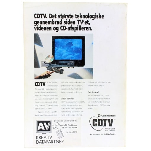 Dansk Amiga & CDTV Katalog 1991-92 - Image 2
