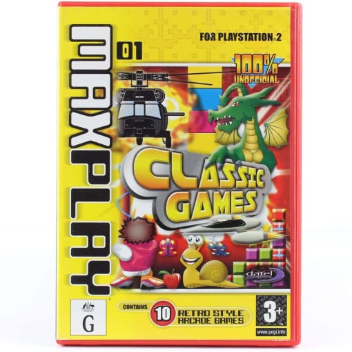 MaxPlay Classic Games Volume 1 (PS2)