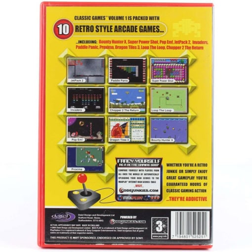 MaxPlay Classic Games Volume 1 (PS2) - Image 2