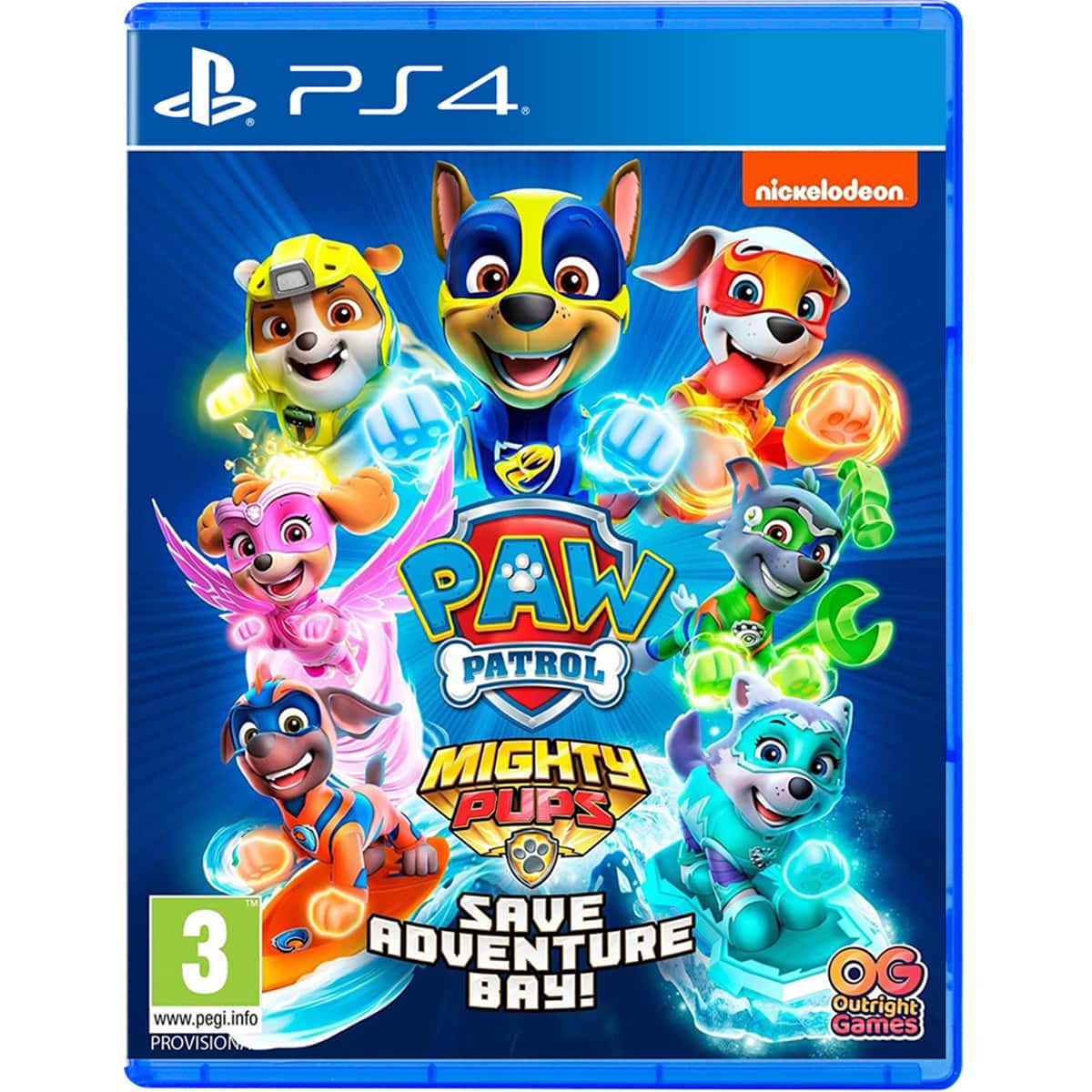 PAW Patrol: Mighty Pups - Save Adventure Bay! (PS4)