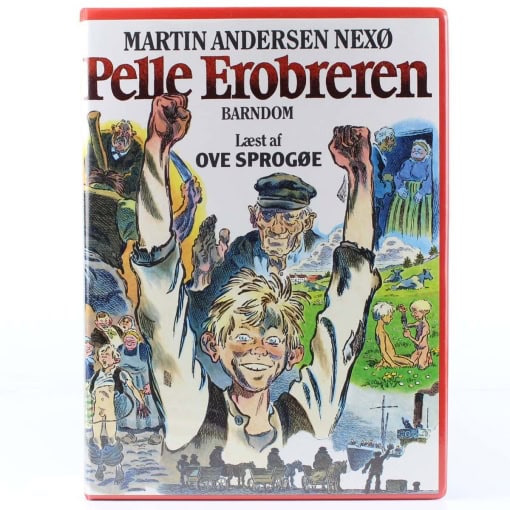 Pelle Erobreren “Barndom” Bokssæt - 8 kassettebånd