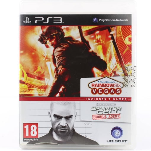 Tom Clancy's Rainbow Six: Vegas + Splinter Cell: Double Agent (PS3)