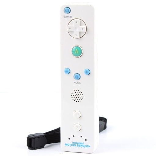 Nintendo Wii Remote Controller med Motion Sensor (Hvid - Uoriginal)