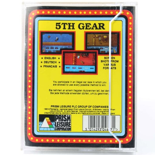 5th Gear (C64 Cassette) - Image 2