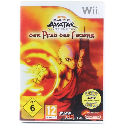 Avatar: The Last Airbender - Into the Inferno (Nintendo Wii)