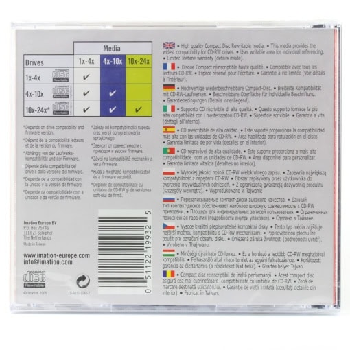 Imation CD-RW 700MB 80MIN - Image 2