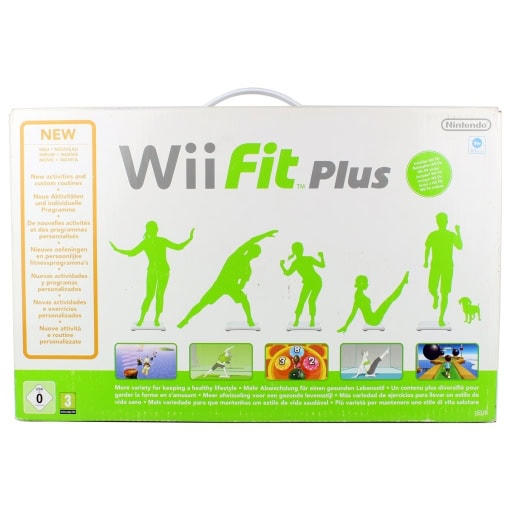 Nintendo Wii Balance Board med kasse og Wii Fit Plus