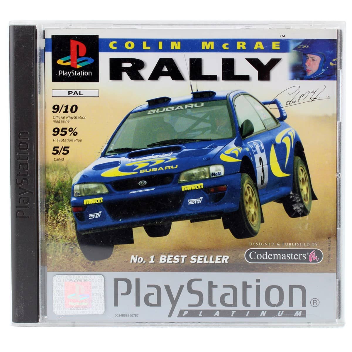 Colin McRae Rally (PS1) - WTS Retro - Køb spillet her