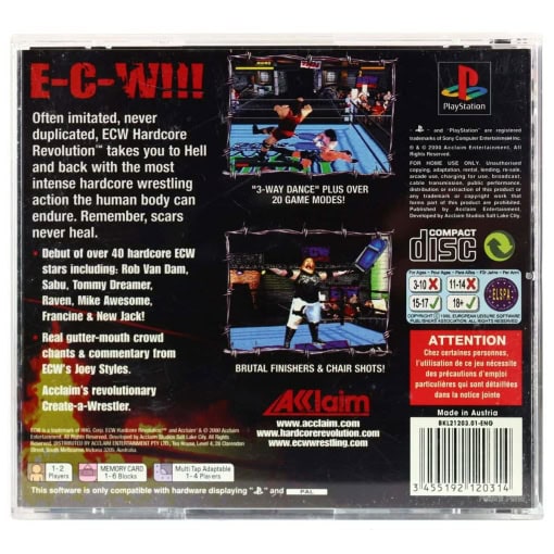 ECW Hardcore Revolution (PS1) - Image 2