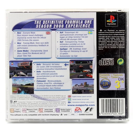 F1 Championship: Season 2000 (PS1) - Image 2