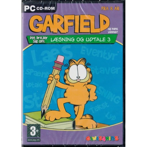 Garfield: Det drejer sig om - Læsning og udtale 3 (PC)