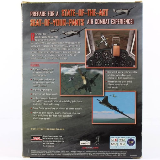 Luftwaffe Commander: WWII Combat Flight Simulator (PC Big Box) - Image 2