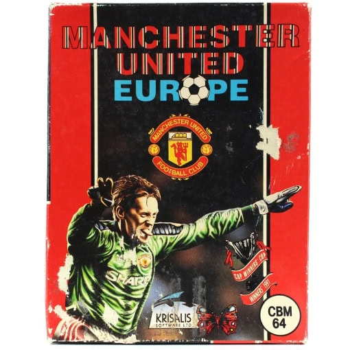 Manchester United Europe (C64, Cassette)