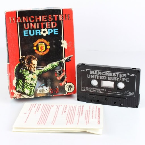 Manchester United Europe (C64, Cassette) - Image 3