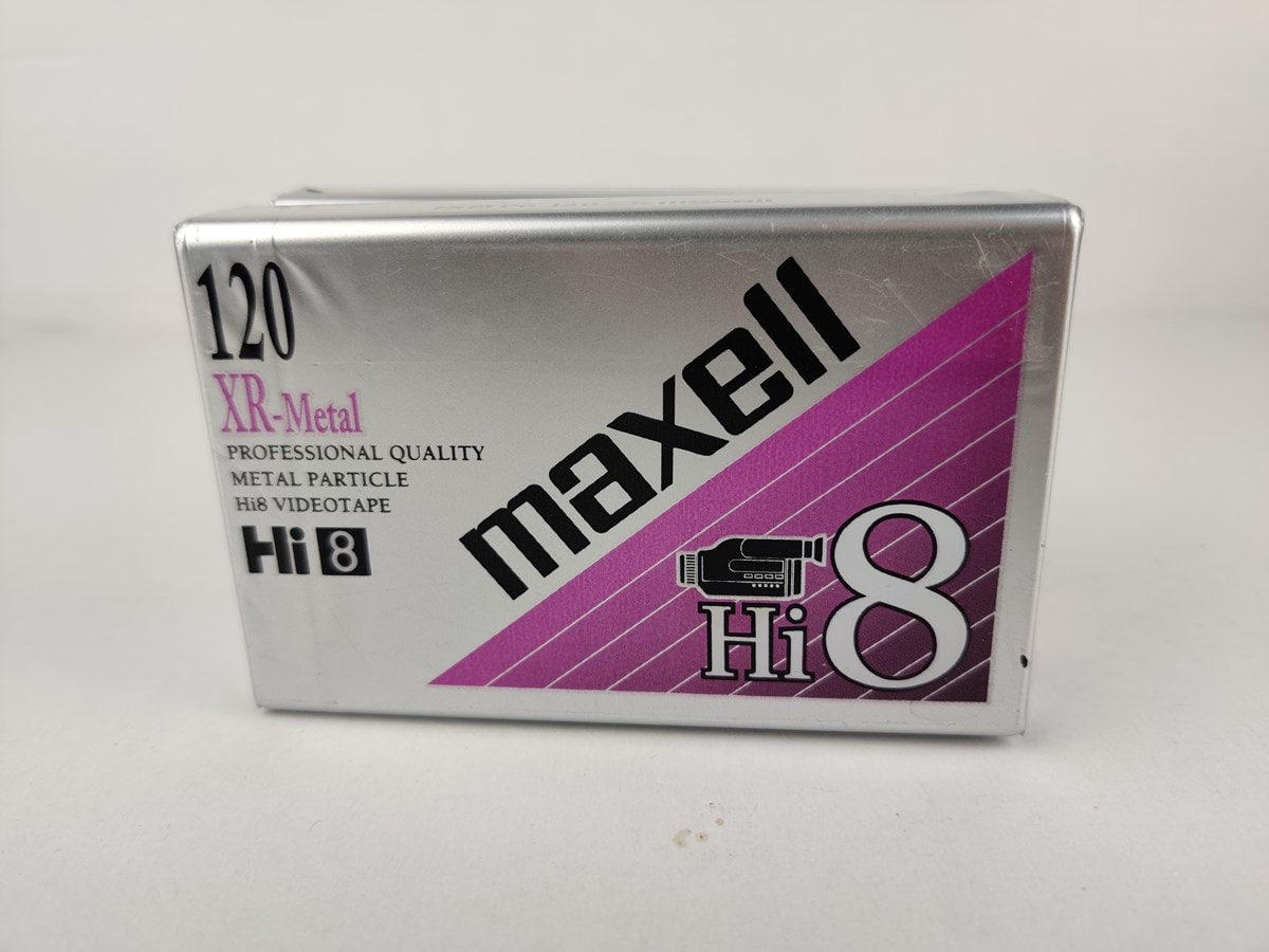 Maxell Hi8 Tape XR Metal 120 min 8 mm (2Pack) WTS Retro Køb her