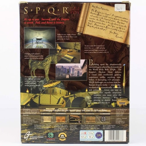 SPQR: The Empire's Darkest Hour (PC Big Box) - Image 2