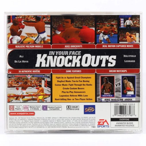 Knockout Kings (PS1 - NTSC) - Image 2