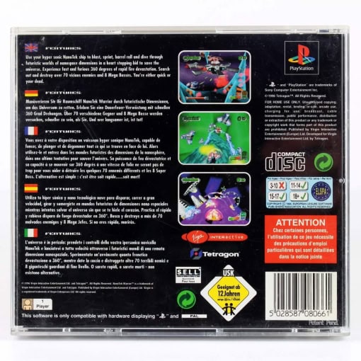 NanoTek Warrior (PS1) - Image 2