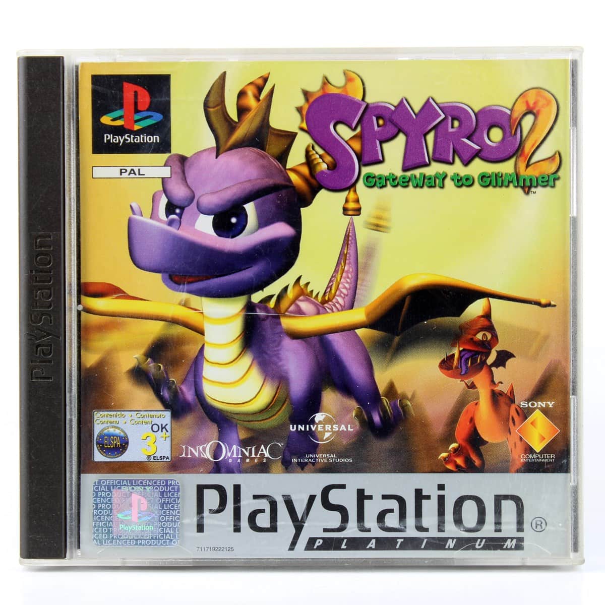 Spyro 2 | Gateway to Glimmer (PS1 PAL) | Jeu complet 🐉 (D'occasion) à