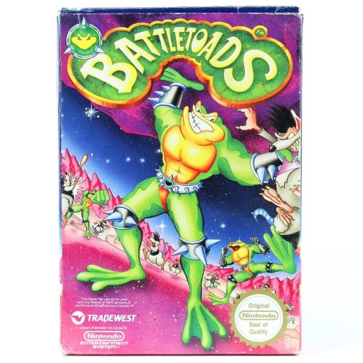 Battletoads (Nintendo NES, Boxed, PAL-B)