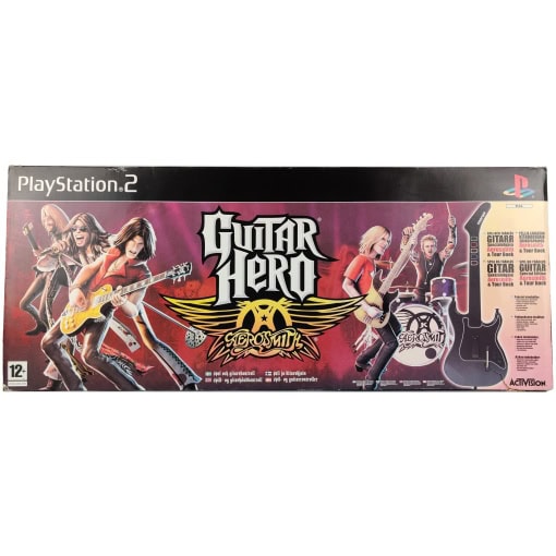 Playstation 2 Guitar Hero Aerosmith Wireless Bundle