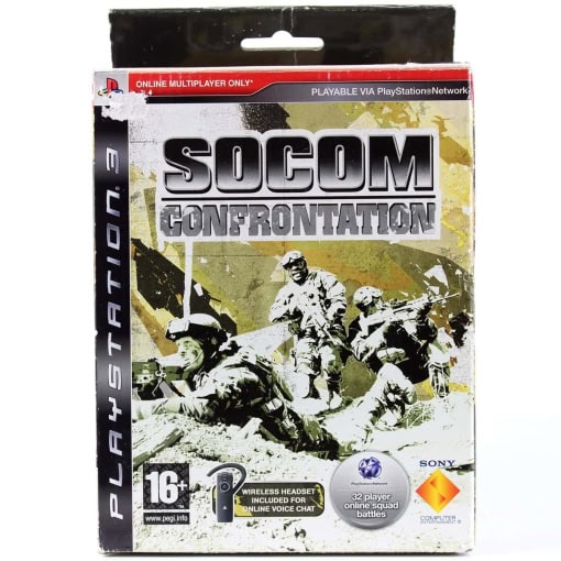 SOCOM: Confrontation med æske og headset (PS3)
