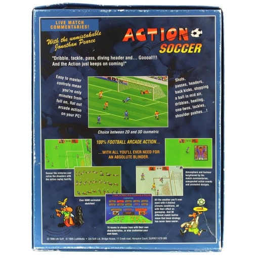 Action Soccer (PC Big Box) - Image 2