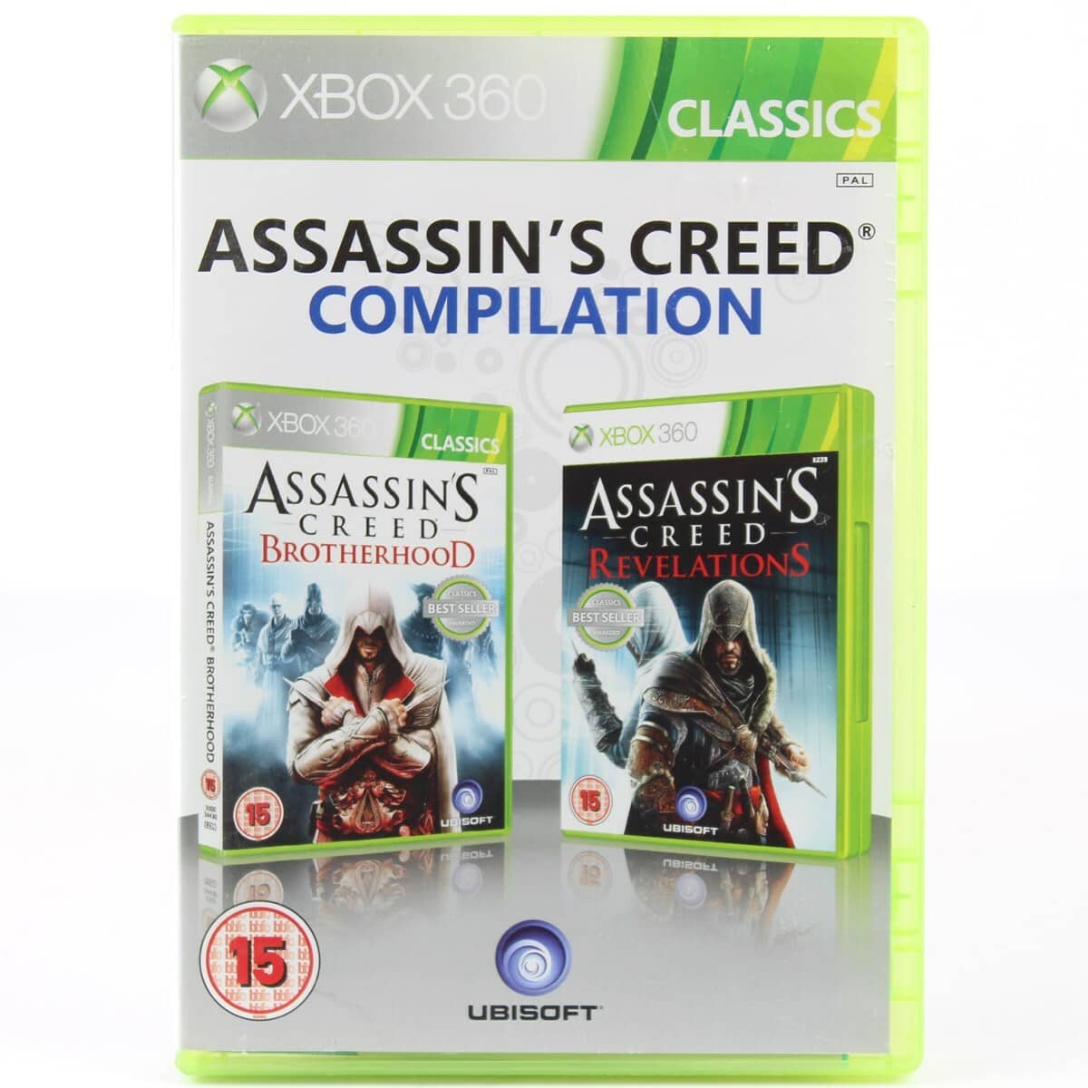Assassin’s Creed Brotherhood – Xbox 360 – Classics – PAL Anglais – Bon état